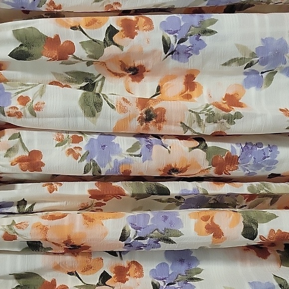 En Saison Sibyl Floral Gauze Midi Dress - Picture 10 of 13